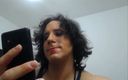 LaraWhiteSissy: Sissy transvesthemd masturbiert, masturbiert, sperma essen, spielen schwanzklatschende eier, Femboy-masturbation...