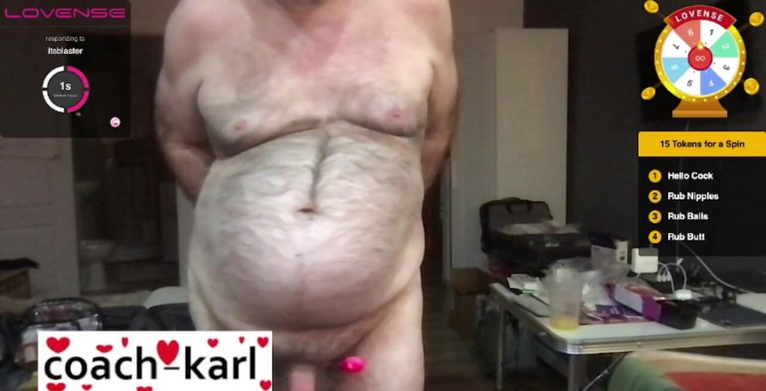 Coach Karl dude lodge: Oude harige papa