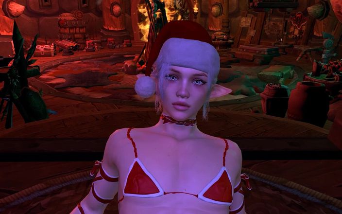 Wraith Futa: Christmas Femboy Elf rider jultomten kuk