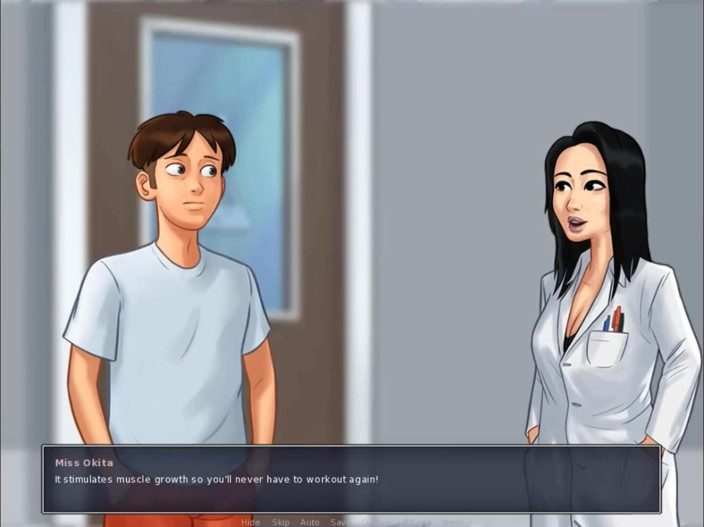 Cartoon Play: Summertime saga teil 218 - längenmessung schwanz