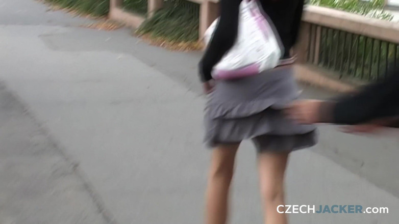 Czech Jacker: Czech Jacker 8: Skirt Down, Ass Out - She Planned Every Second