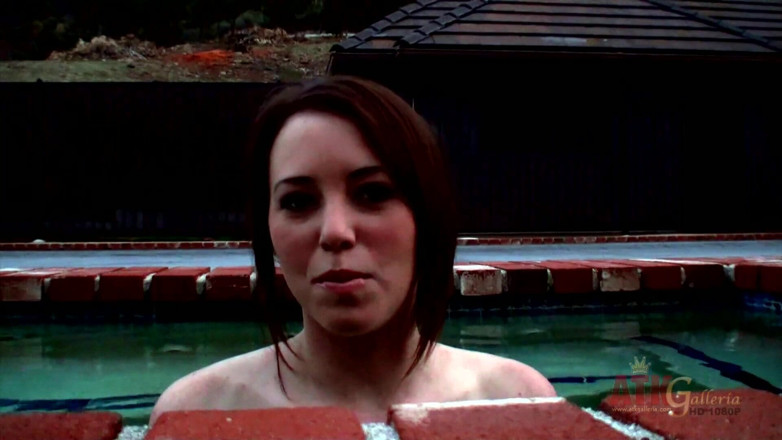 ATKIngdom Fans: Ashley Shannon interviewed by the swimming pool