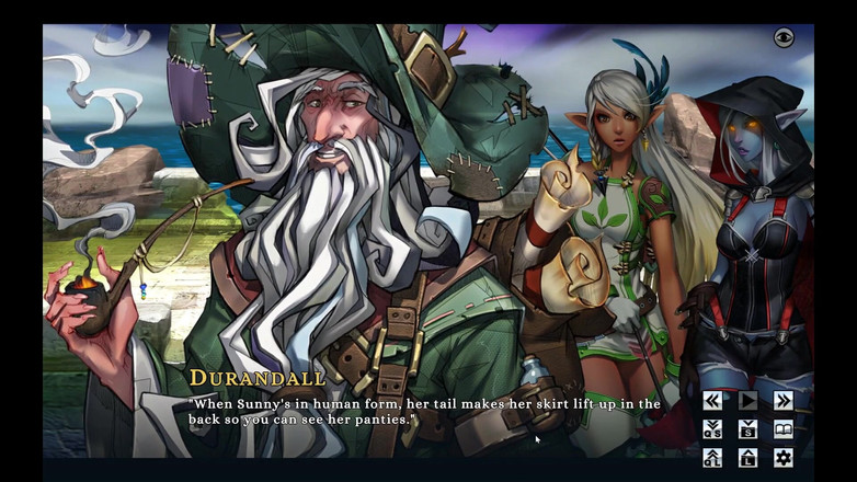 Cumming Gaming: Лучшая хентай игра эльфов, эпизод 1 сексуального конкурса темных и загорелых эльф!