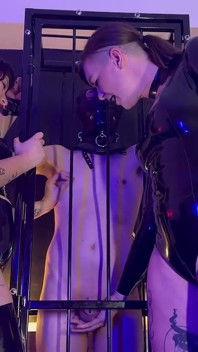 Teasing Our Caged Slave
