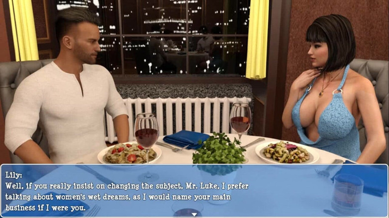 Dirty GamesXxX: Lily of the Valley: huisvrouw op een zakendiner