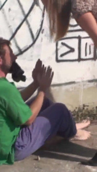 Kicking a Horny Guy in the Street