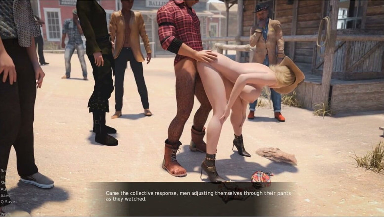 XXX Games Bunk: Gelukkige Lucy - gameplay - rollenspel - gangbang buitenshuis 2