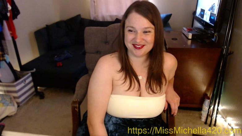 Mistress Michella Marijuana: CFNM Solo Female Sexy Orgasm Masturbation with Mistress Michella