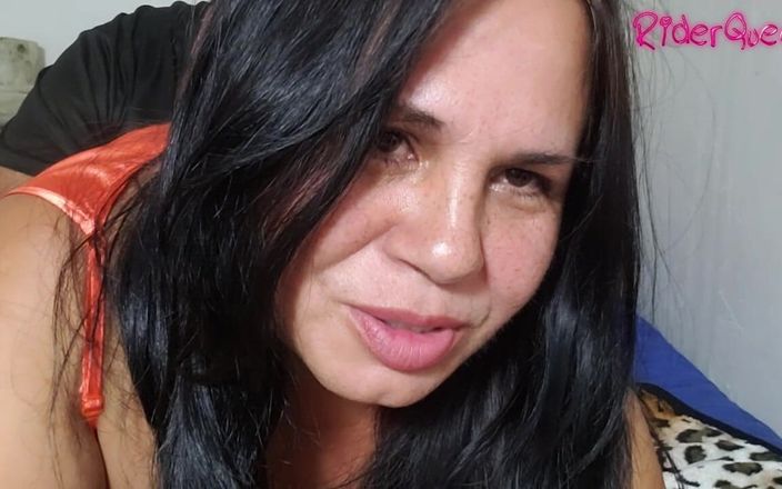 Riderqueen BBW Step Mom Latina Ebony: Mature BBW Demands Sex to Husband