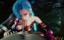 Velvixian 3D: Azgın jinx seks ve dölleme