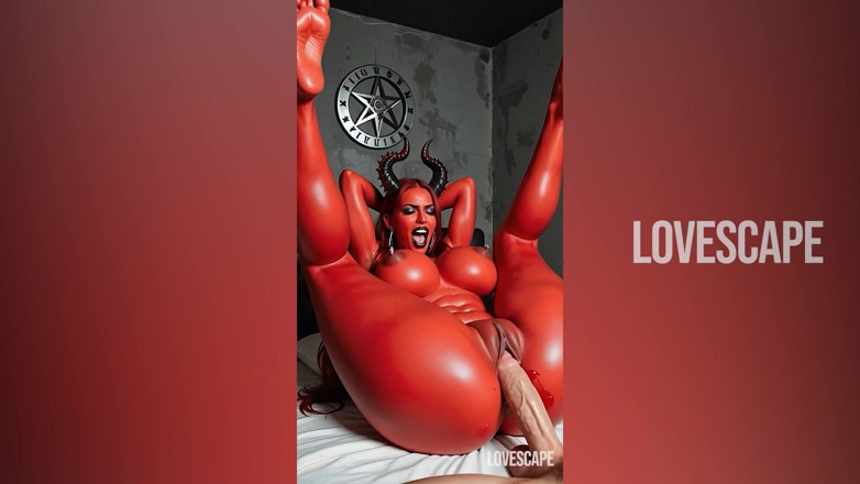 Lovescape: Hellfire demonen ruige neuk frenzy
