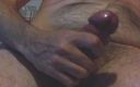 Rockard daddy: Naked close up edging and cumming in bed