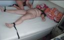 Nylonjunge73: Tights encasement with chubby MILF - part 1.1 ** restraints **