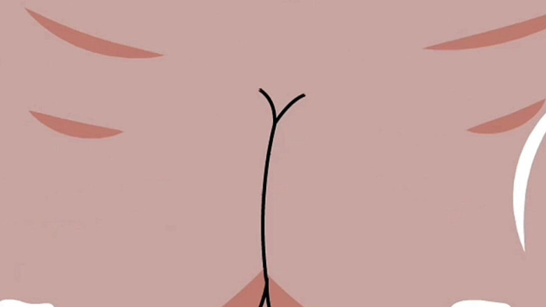 Animate golden: Den arsch einer rothaarigen brechen (animation)