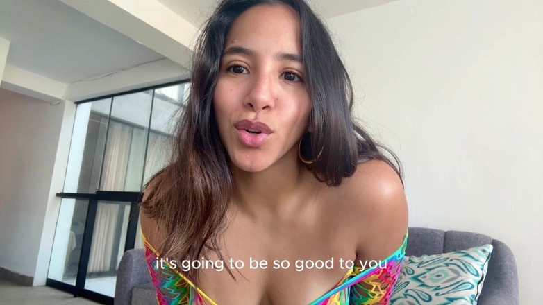 Goddess Alexa femdom: Výcvik otroků popírání mrdky JOI