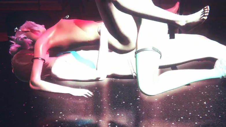 Yaoitube: Yaoi Femboy - Sora labă cu picioarele și penetrare dublă