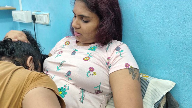 Vaigavarun45: Bấm ngực với liếm âm hộ lãng mạn trong váy
