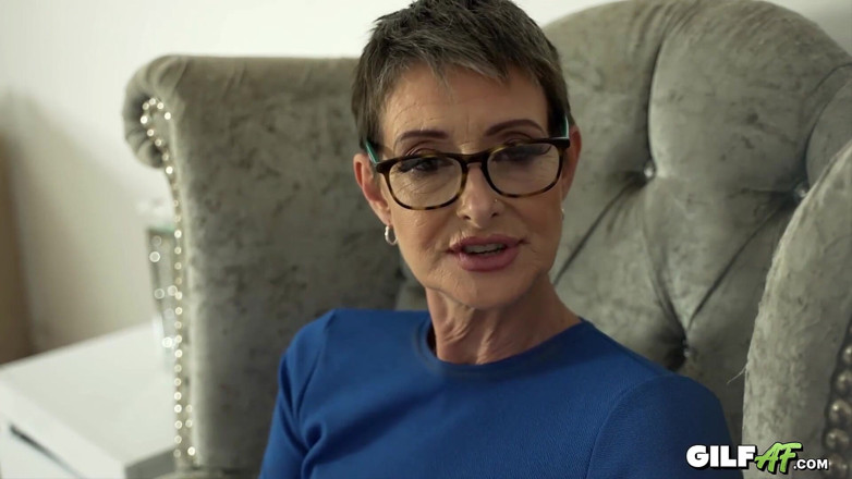 Gilf AF: Hottie Granny Mrs. Galloway and Teen Bratty Cum Together