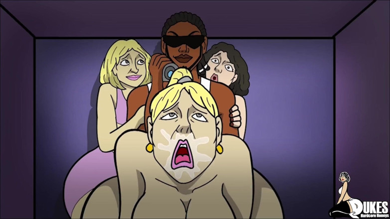 Dukes Hardcore Honeys: Milf booty gets pounded by BBC and dildo