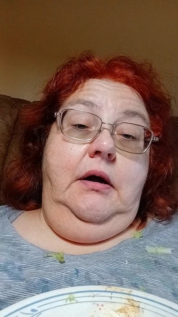 BBW nurse Vicki adventures with friends: Ate a big meal homemade taco dinner