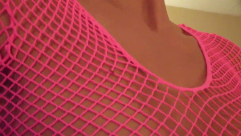 PUBA Solo: Fishnet solo with hot Milf Nikita