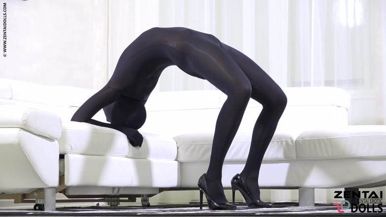 Giant Fem: Gymnastika a erotika, sledujte, jak se naše top modelka může...