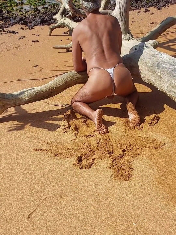 Ladysilvas: Ladysilva plajda büyük götüm