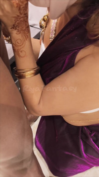 Saree 28 Riya Gives Blowjob Big Dick