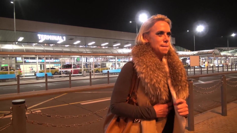 Take Van: Big titty Milf airport pick up and fuck