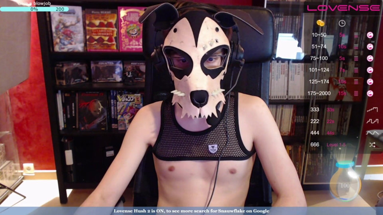 Snauwflake: Snauwflake is having fun on chaturbate - Part 1