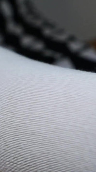 White Overknees & Nylon Play in Loafers - Subtle Sock Layering Fun