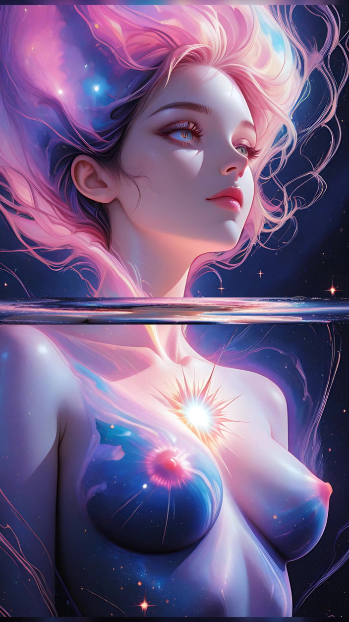 VelvetInk Studio: Slideshow slideshow ai dreamscape si wanita cantik idaman kostum cosmic...