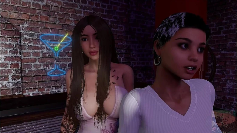 denisporco animation: Hot night club adventure