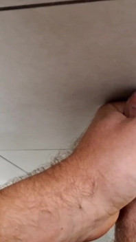 Cumming in Airport Toilet