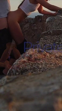 He Destroys My Ass Outdoors and in Public in a Castle Open to Visitors