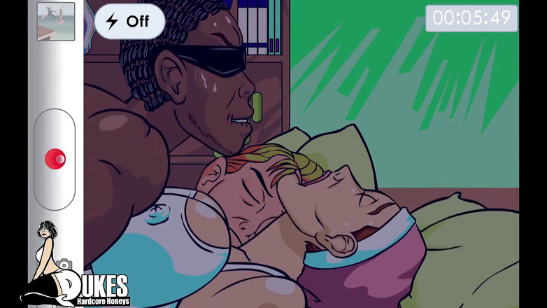 Dukes Hardcore Honeys: 大屁股老师被性爱录像带抓到！