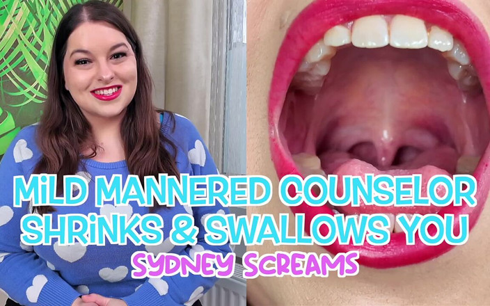 Sydney screams fetish: Mild Mannered Counselor Shrinks &amp; Swallows You