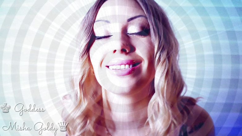 Goddess Misha Goldy: Hipmeryzujący Asmr &amp; Eye Contact! Od transformacji człowieka do obiektu! Twoim...