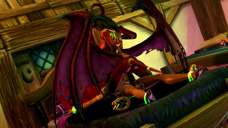 Velvixian3Futanari: 이블 엠버 레그레타