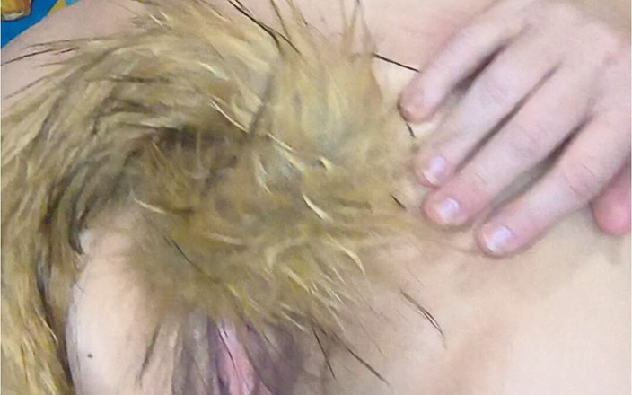 HerculesnVENUS: Furry Tail up Her Butt Plug Is Stuffed Now She...