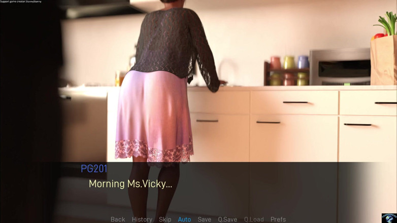Porngame201: Living with Vicky 4 to Be Continue