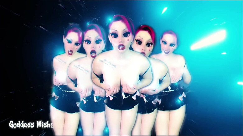 Goddess Misha Goldy: Your big tits obsession will only grow now, gooner!