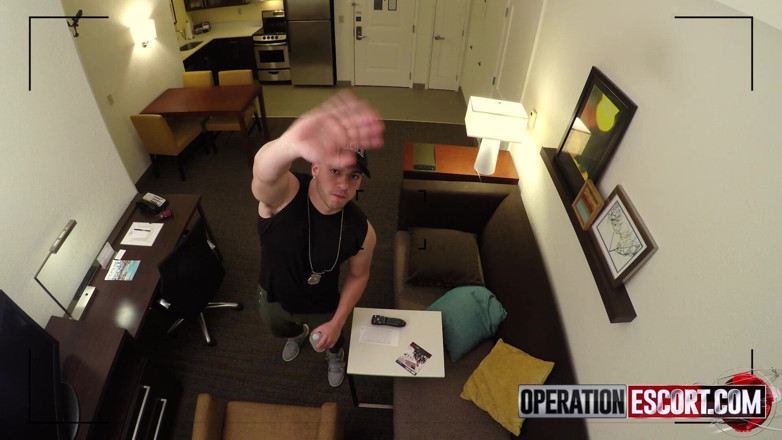 Operation Escort: Feisty Little Whore Holly Hendrix Caught Soliciting in Hotel