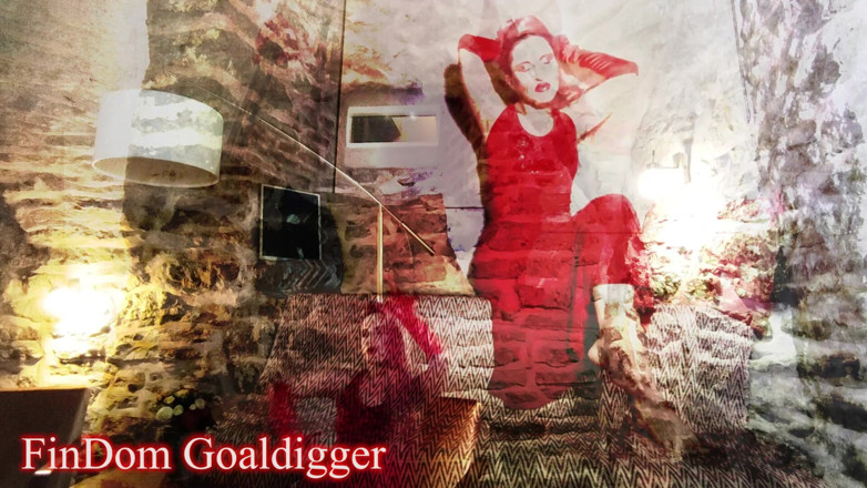 FinDom Goaldigger: तुम सिर्फ मेरे पैरों के नीचे धूल कर रहे हो