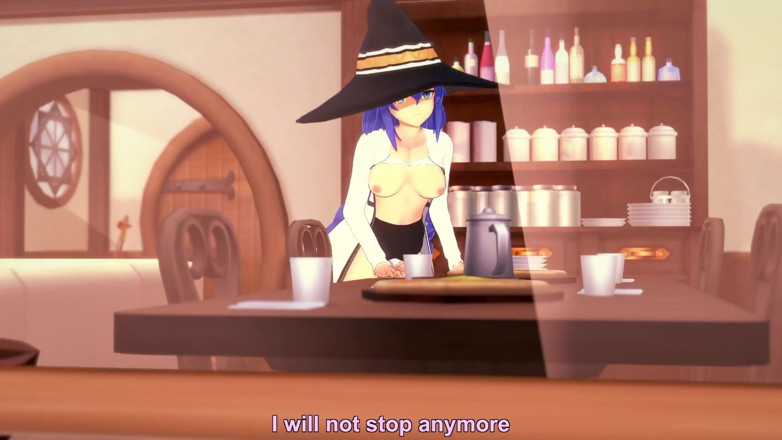Wraith ward: Roxy Rubbing on the Corner of the Table - Mushoku Tensei...
