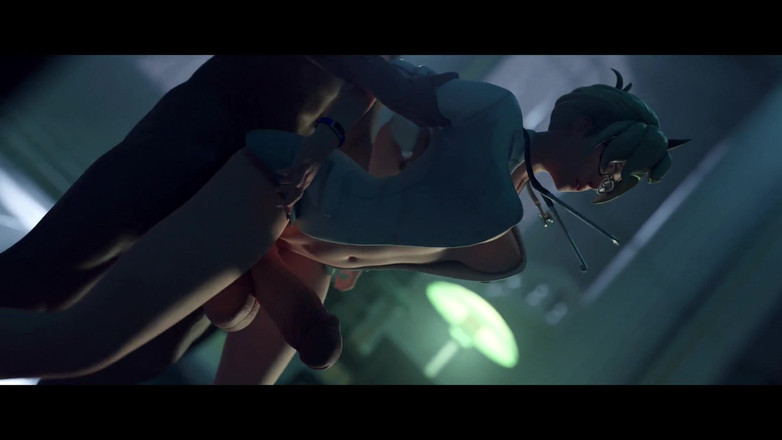 Velvixian3Futanari: Медсестра Мерсі Фута (фута транссексуал)