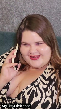She Prefers Her Sex Toy to His Pathetic Tiny Dick