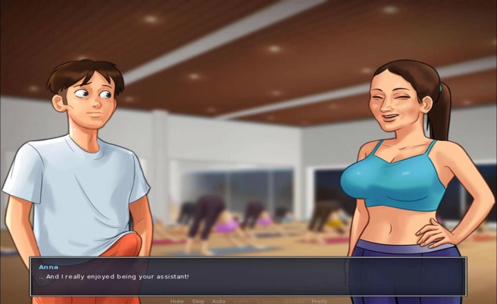 Hentai World: Summertime saga - cookie jar Anna