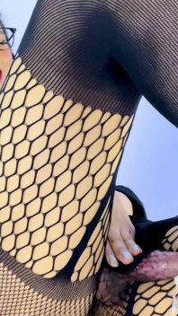 Big Cumshots on My Stockings!