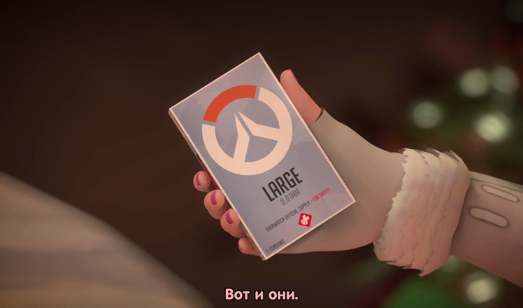 PixelAftDark: Mercy Christmas Plan (ryska Sub)